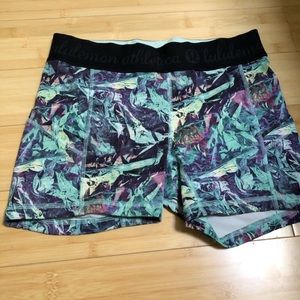 Lululemon what the sport shorts compression 6